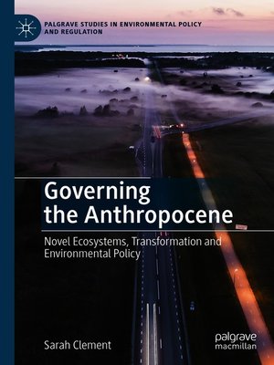 cover image of Governing the Anthropocene